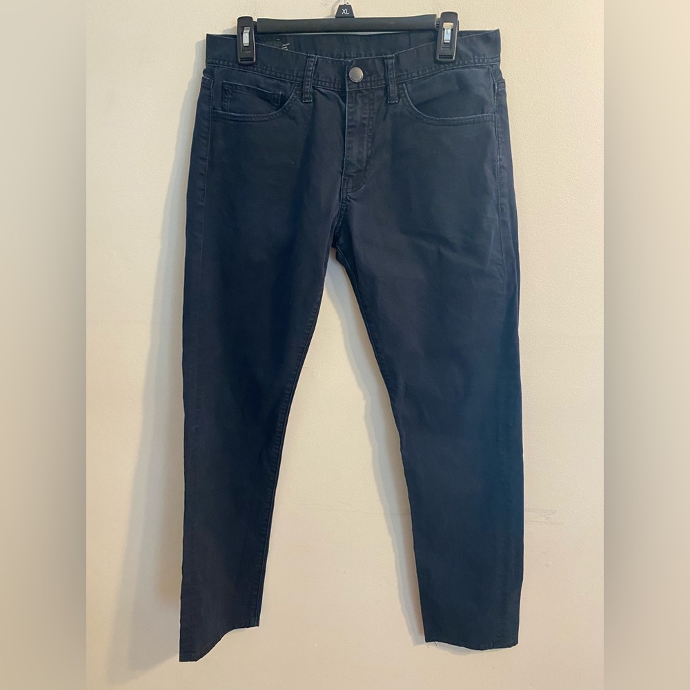 Men's Gray Wash Armani Exchange Straight Leg Jeans Size 32R 32x31